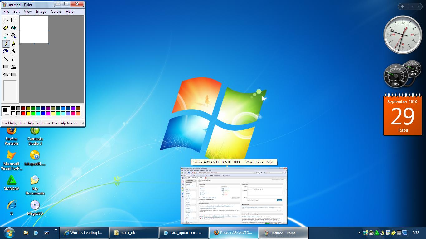 Cara Merubah Tampilan Windows XP Seperti Windows 7 Ultimate